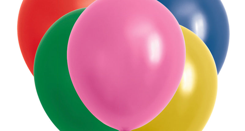 Funny Fashion Gekleurde latex ballonnen 40st