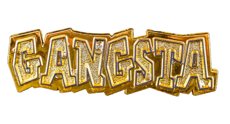 Funny Fashion Gouden ring gangster