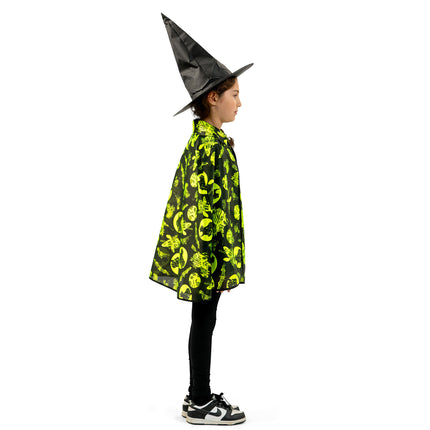 Funny Fashion Halloween cape fluo kind