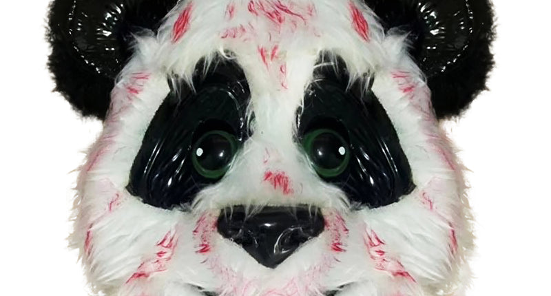 Funny Fashion Halloween masker panda bloed