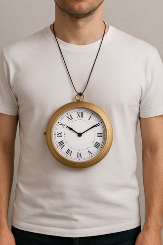 Funny Fashion Halsketting steampunk klok