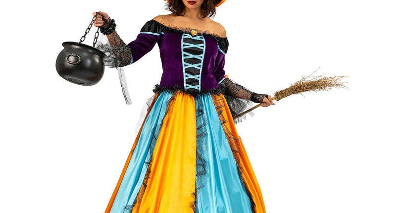 Funny Fashion Heksen jurk dames Winkie