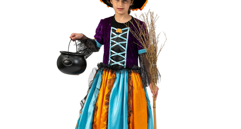 Funny Fashion Heksen jurk meisje Winkie