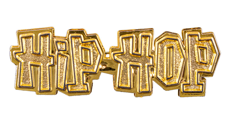 Funny Fashion Hip Hop ring goud