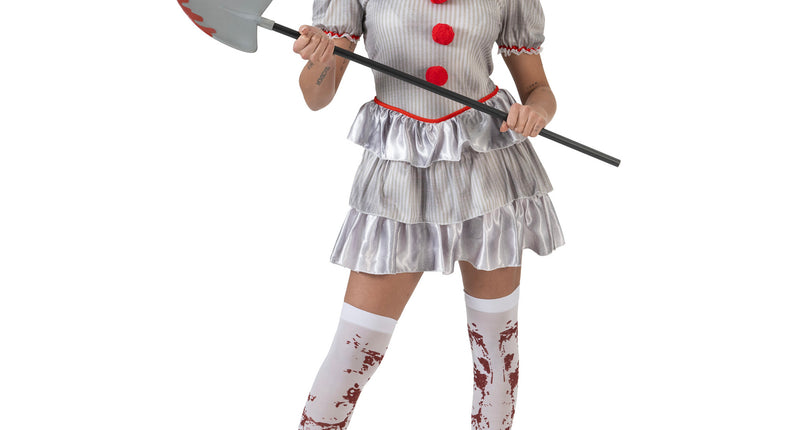 Funny Fashion IT pennywise jurkje dames