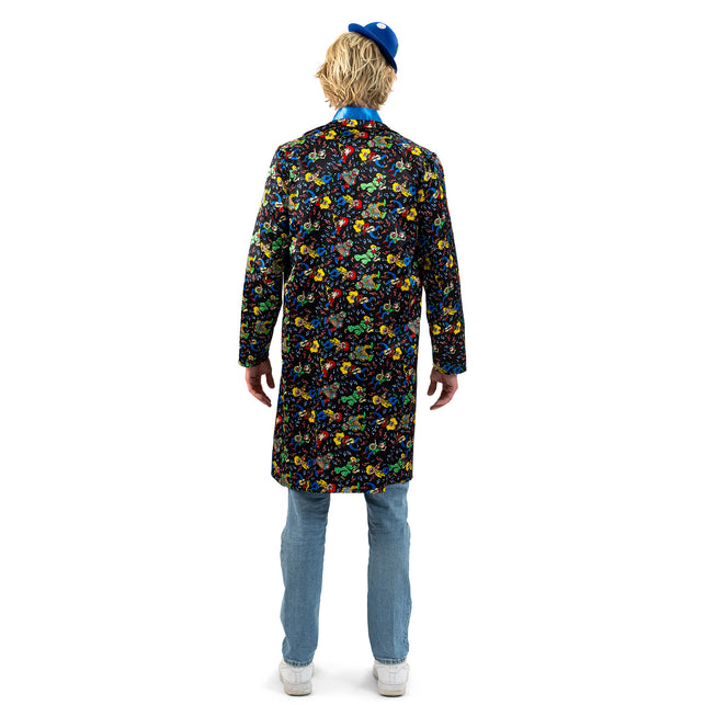 Funny Fashion Jas met clowntjes heren