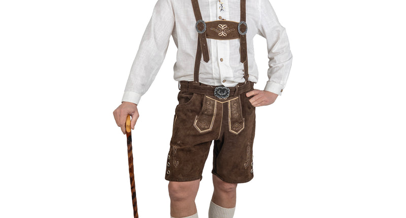 Funny Fashion Lederhose Luc 100% leder