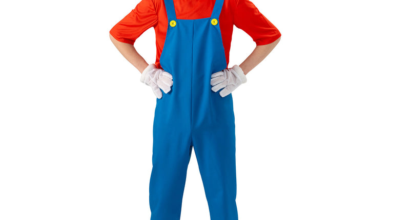 Funny Fashion Ma Rio loodgieter pak volwassenen