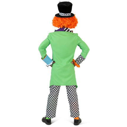 Funny Fashion Mad Hatter slipjas kleurrijk