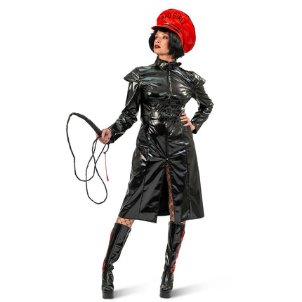 Funny Fashion Meesteres pak lak zwart