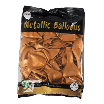 Funny Fashion Metallic gouden ballonnen