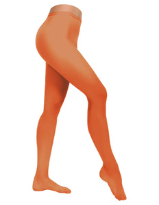 Funny Fashion Oranje disco panty kinderen