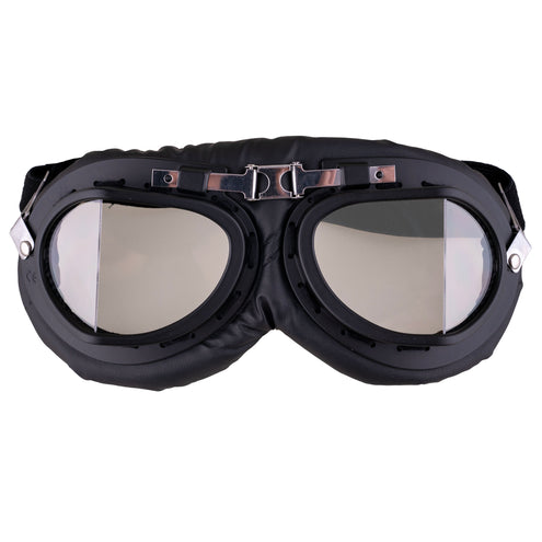 Funny Fashion Pilotenbril zwart retro vliegenier