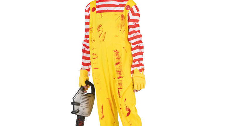 Funny Fashion Ronald clown geel Donaldo