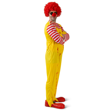 Funny Fashion Ronald clown geel Donaldo heren