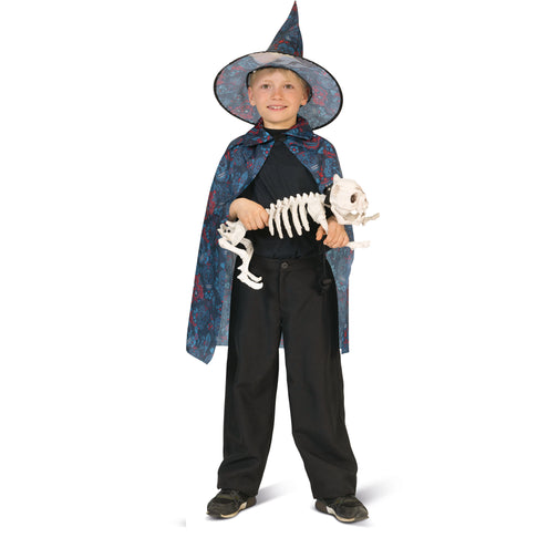 Funny Fashion Schedel cape kinderen