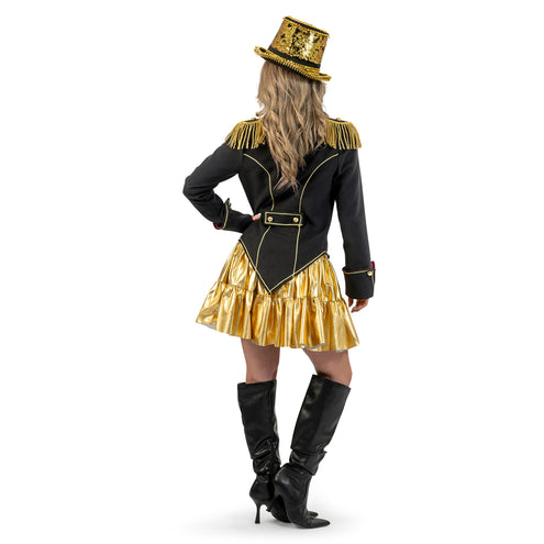 Funny Fashion Slipjas zwart/goud dames Sofia