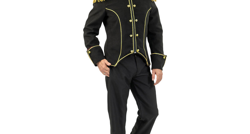 Funny Fashion Slipjas zwart/goud heren Niko