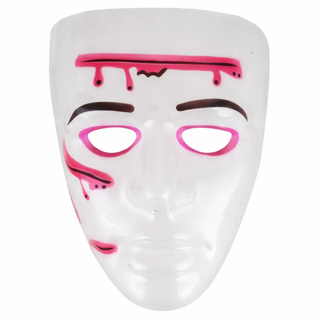 Funny Fashion Transparant masker griezel