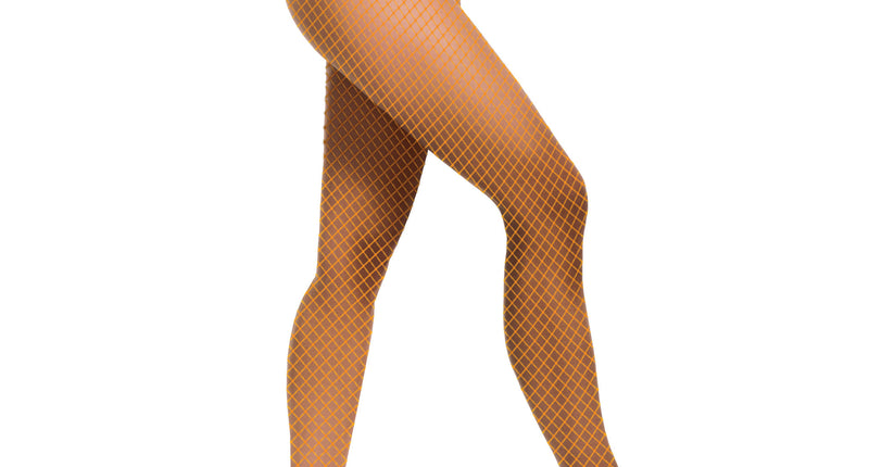 Funny Fashion Visnet panty Sara neon oranje