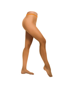 Funny Fashion Visnet panty Sara neon oranje