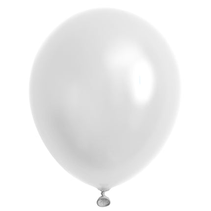Funny Fashion Witte latex ballonnen 40st.