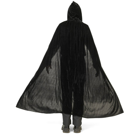 Funny Fashion Zwarte cape velours