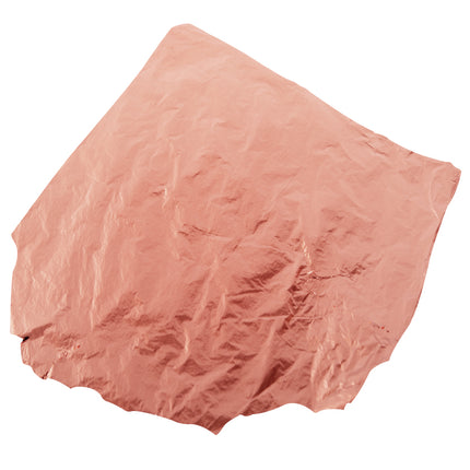 Los folievel rosé goud met gekreukte metallic glans voor accenten op huid en haar