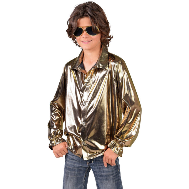 Magic by Freddy's Gouden overhemd blouse kind