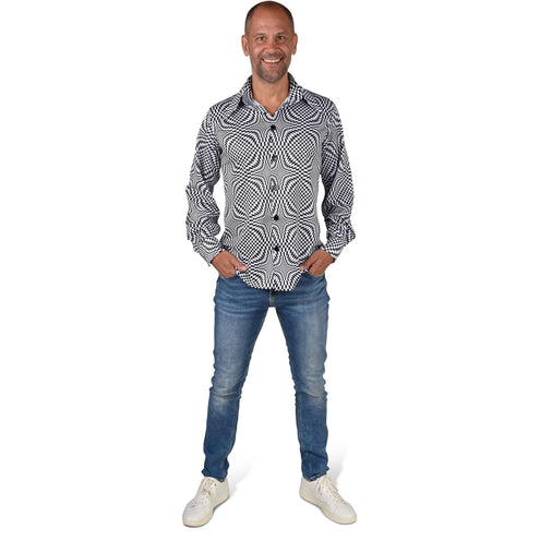 Magic by Freddy's Hippie shirt Psychedelic heren