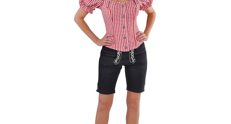 Magic by Freddy's Tiroler blouse Edelweiss offshoulder