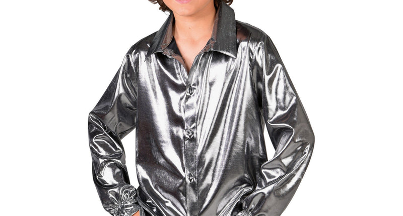 Magic by Freddy's Zilveren overhemd blouse kind