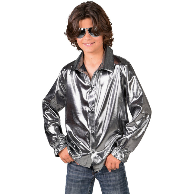 Magic by Freddy's Zilveren overhemd blouse kind