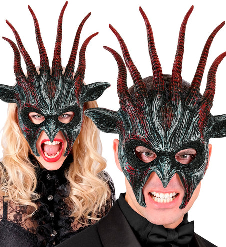 Masker beest infernaal op het gezicht, ogen vrij en mond onbedekt