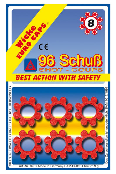 PartyXplosion Ammorces 8 schots munitie