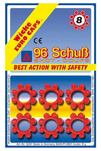 PartyXplosion Ammorces 8 shots munitie