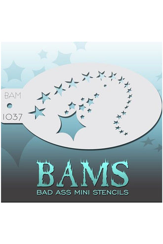 PartyXplosion Bad Ass BAM Schmink sjabloon 1037