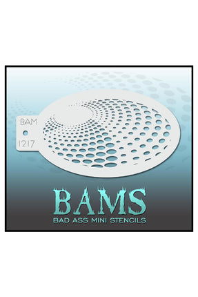 PartyXplosion Bad Ass BAM Schmink sjabloon 1217