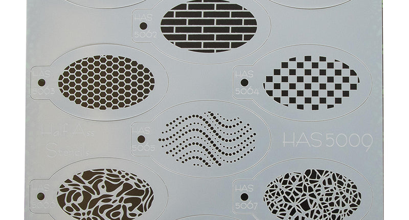 PartyXplosion Bad Ass Half Ass Schmink sjabloon Mixer