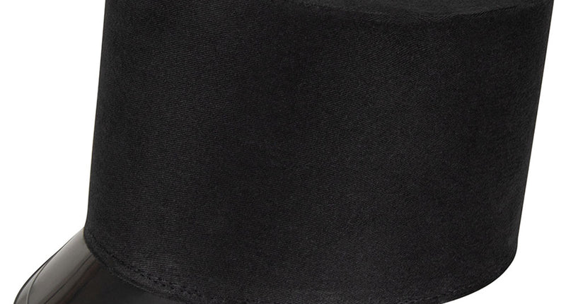 PartyXplosion Kolbak fanfare hoed zwart