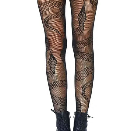 PartyXplosion Netpanty zwart slang