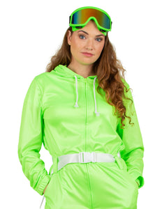 PartyXplosion Ski bril neon groen