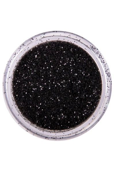 PXP Professional Colours PXP biologisch afbreekbaar poeder glitters Pitch Black 2,5 gram