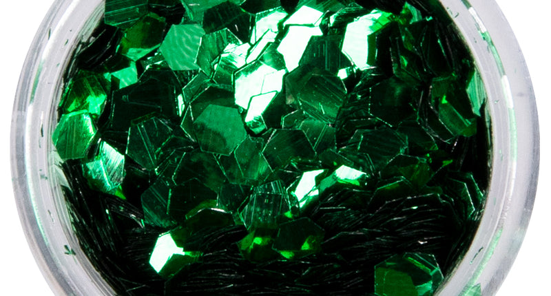 PXP Professional Colours PXP biologisch afbreekbare chunky glitter Bosgroen 2,5 gram