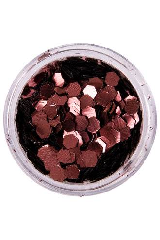 PXP Professional Colours PXP biologisch afbreekbare chunky glitter Bronze Roze 2.5 gram
