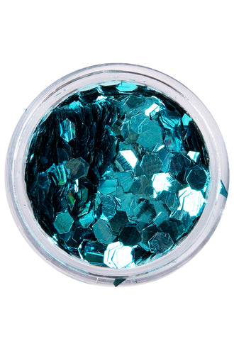 PXP Professional Colours PXP biologisch afbreekbare chunky glitter Deep Blue Lake 2,5 gram