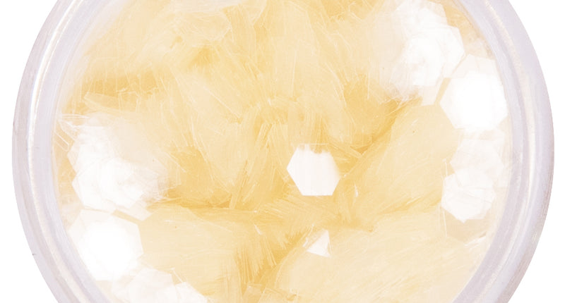 PXP Professional Colours PXP biologisch afbreekbare chunky glitter Parelwit 2,5 gram