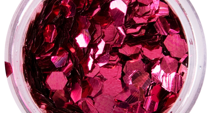 PXP Professional Colours PXP biologisch afbreekbare chunky glitter Rose Bengal 2,5 gram