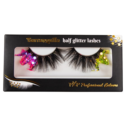 PXP Professional Colours PXP fluorescerende glitter wimpers Bi-color