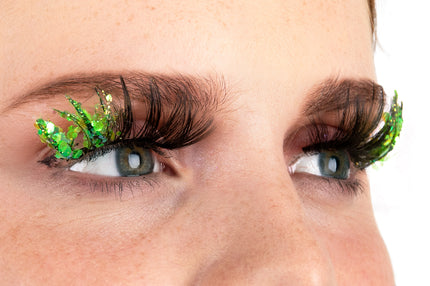 PXP Professional Colours PXP fluorescerende glitter wimpers Smaragd